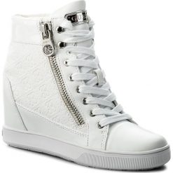 Sneakersy damskie: Sneakersy GUESS – Foresst FLFOR1 FAL12 WHIWH