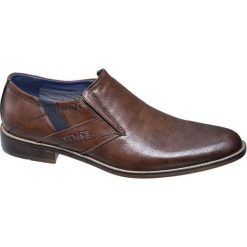 Buty wizytowe męskie: eleganckie buty męskie Venice brązowe