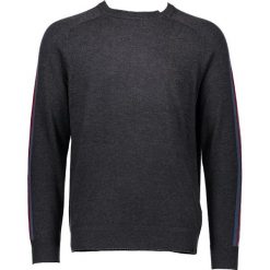 Sweter "Slim" w kolorze szarym. Szare swetry klasyczne męskie marki khujo, m, w paski, z wełny, z okrągłym kołnierzem. W wyprzedaży za 159,95 zł.