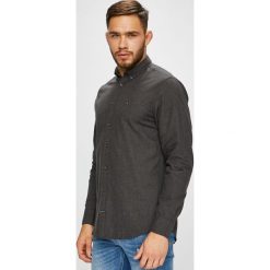 Tommy Hilfiger - Koszula. Czarne koszule męskie na spinki TOMMY HILFIGER, l, z bawełny, button down, z długim rękawem. Za 359,90 zł.