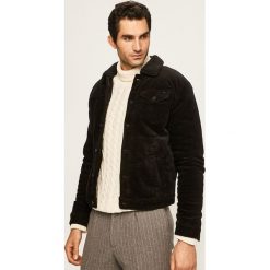 Only & Sons - Kurtka. Czarne płaszcze męskie Only & Sons, s, bez wzorów, z elastanu, krótkie, bez kaptura. W wyprzedaży za 219,90 zł.