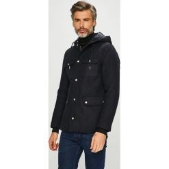 Tokyo Laundry - Płaszcz. Niebieskie płaszcze męskie marki Tokyo Laundry, xl, z poliesteru, długie, z kapturem. W wyprzedaży za 219,90 zł.