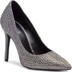 Szpilki MICHAEL MICHAEL KORS - Claire Pump 40R9CLHP1D Blk/Silver. Szare półbuty damskie MICHAEL Michael Kors, bez wzorów, z tworzywa sztucznego, klasyczne, na wysokim obcasie, na obcasie, bez zapięcia. W wyprzedaży za 449,00 zł.