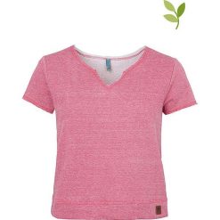 T-shirty damskie: Koszulka „Mari” w kolorze jasnoróżowym
