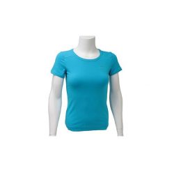 T-shirty i Koszulki polo adidas Ess Tee O59845. Niebieskie koszulki damskie Adidas, bez wzorów, polo, bez rękawów. Za 59,99 zł.