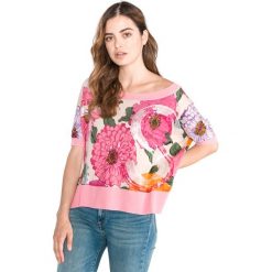 TWINSET Koszulka Różowy. Różowe koszulki damskie Twinset, xs, z aplikacjami, z bawełny, bez kołnierzyka. Za 750,95 zł.