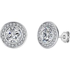 Kolczyki damskie: Kolczyki-wkrętki z kryształkami Swarovski