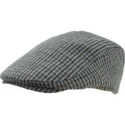 Szaro-Granatowy Męski Kaszkiet, Jesienno-Zimowy w Pepitkę, Kratkę CPAPJNSKASZKIET631. Szare czapki męskie Pako Jeans, na zimę, w kratkę. Za 37,50 zł.