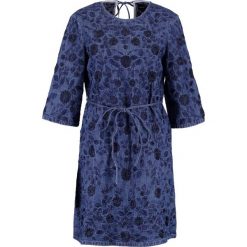 Sukienki hiszpanki: Needle & Thread WILD MEADOW Sukienka jeansowa bleach indigo