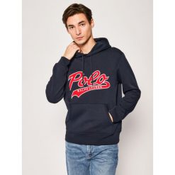 Bluza Polo Ralph Lauren 710792889001. Niebieskie bluzy męskie Polo Ralph Lauren, m, bez wzorów, z bawełny, polo, bez rękawów, bez kaptura. W wyprzedaży za 479,00 zł.