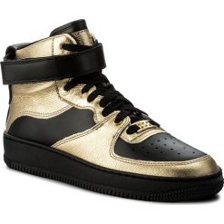 Sneakersy RED VALENTINO - NQ0S0A12 Oro/Nero 0RN. Żółte półbuty damskie marki Red Valentino, ze skóry. W wyprzedaży za 819,00 zł.