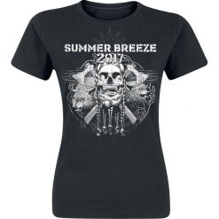 Bluzki damskie: Summer Breeze Viking Koszulka damska czarny