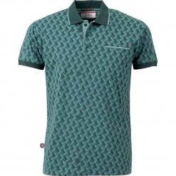 Koszulka polo "Pushin' On" w kolorze morskim. Niebieskie koszulki polo 4funkyflavours Women & Men, m, z bawełny. W wyprzedaży za 131,95 zł.