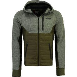 Bluza "Ucorse" w kolorze khaki. Brązowe bluzy męskie Geographical Norway Men, s, bez wzorów, z kapturem, bez rękawów, bez kaptura. W wyprzedaży za 130,95 zł.