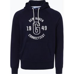 Bejsbolówki męskie: Gant - Męska bluza nierozpinana, niebieski