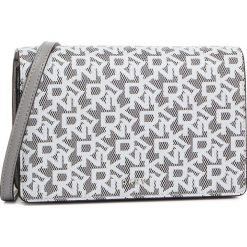 Torebka DKNY - Commuter Lg Zip Tote R83EJ623 White Logo/Grey Melange 6WL. Szare listonoszki damskie DKNY, bez wzorów, ze skóry ekologicznej, bez dodatków. W wyprzedaży za 349,00 zł.