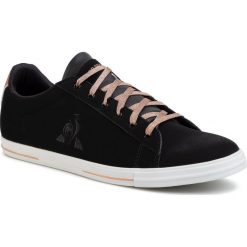 Sneakersy LE COQ SPORTIF - Agate Metallic 2010474 Black/Rose Gold. Czarne półbuty damskie le coq sportif, na co dzień, bez wzorów, ze skóry ekologicznej, bez obcasa, bez zapięcia. Za 299,00 zł.