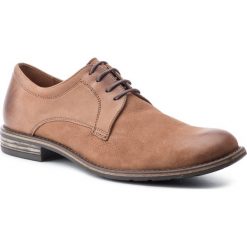 Półbuty GINO ROSSI - Aldo MPV609-S03-0567-2500-0 82. Pomarańczowe półbuty męskie Gino Rossi, na co dzień, bez wzorów, ze skóry, eleganckie, bez zapięcia. W wyprzedaży za 219,00 zł.
