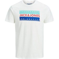 Jack&Jones Męska koszulka Jorretrocali Tee Crew Neck Cloud Dancer (rozmiar S). Koszulki męskie Jack&Jones, s, bez wzorów, bez kołnierzyka, bez rękawów. W wyprzedaży za 43,00 zł.