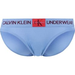 Calvin Klein Spodenki Niebieski. Niebieskie figi damskie xs, z elastanu. Za 102,95 zł.