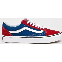 Vans - Tenisówki. Trampki męskie Vans, bez wzorów, ze skóry, na sznurówki. W wyprzedaży za 299,90 zł.