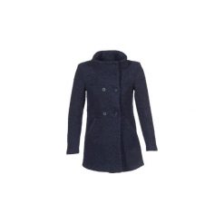 Płaszcze Only ONLSOPHIA. Szare płaszcze damskie marki ONLY, s, z bawełny, casualowe, z okrągłym kołnierzem. Za 359,00 zł.