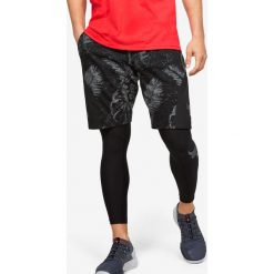 Under Armour Project Rock Terry Szorty Czarny. Czarne spodenki i szorty męskie Under Armour, l, bez wzorów, z bawełny, rockowe. Za 240,95 zł.