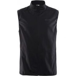 Craft Kamizelka Męska Warm Czarna S. Czarne kurtki sportowe męskie Craft, s, bez wzorów, bez kaptura, na fitness i siłownię. W wyprzedaży za 179,00 zł.