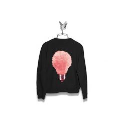 Bluza Różowa Zarówka Męska. Czarne bluzy męskie marki Failfake, s. Za 160,00 zł.