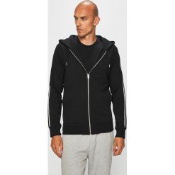 Diesel - Bluza. Czarne bluzy męskie Diesel, s, bez wzorów, z bawełny, z kapturem, bez rękawów, z kapturem. Za 359,90 zł.