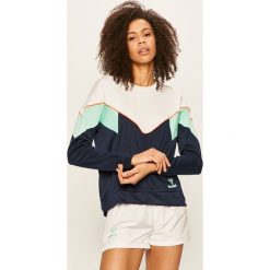 Hummel - Bluza. Czarne bluzy damskie Hummel, s, z nadrukiem, z poliesteru, bez rękawów, bez kaptura. Za 219,90 zł.