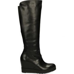 Buty zimowe damskie: Kozaki - 9952 OPA NERO