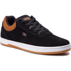 Sneakersy ETNIES - Joslin 4101000484 Black/Brown 590. Czarne sneakersy męskie Etnies, na co dzień, bez wzorów, ze skóry, eleganckie, bez zapięcia. W wyprzedaży za 239,00 zł.