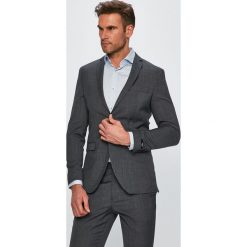 Premium by Jack&Jones - Marynarka. Szare garnitury męskie Premium by Jack&Jones, bez wzorów, z elastanu. Za 429,90 zł.