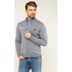 Golf Tommy Hilfiger Tailored MERCEDES-BENZ Logo TT0TT05786. Szare swetry męskie Tommy Hilfiger Tailored, m, bez wzorów, z poliesteru, z golfem, bez kaptura. W wyprzedaży za 389,00 zł.