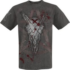 T-shirty męskie z nadrukiem: Alchemy England Marked For Death T-Shirt ciemnoszary (Anthracite)