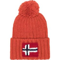 Napapijri Semiury 2 Czapka zimowa Pomarańczowy. Pomarańczowe czapki męskie Napapijri, na zimę, z wiskozy. Za 195,95 zł.