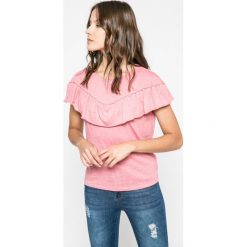 Answear - Top UR Your Only Limit. Szare topy damskie ANSWEAR, l, z bawełny, z okrągłym kołnierzem. W wyprzedaży za 39,90 zł.