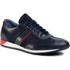 Sneakersy QUAZI - QZ-52-04-000472 607. Niebieskie sneakersy męskie QUAZI, bez zapięcia. Za 289,00 zł.