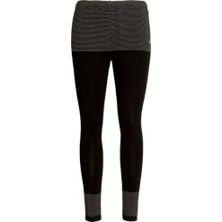 Leginsy NEWLAND DAFNE Print|Czarny. Czarne getry damskie termoaktywne marki Newland, z tkaniny. Za 392,00 zł.