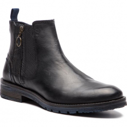 Kozaki WRANGLER - Boogie Chelsea WM182045 Anthracite 96. Szare buty zimowe męskie marki Wrangler, z materiału. W wyprzedaży za 279,00 zł.