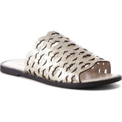 Klapki SERGIO BARDI - Arrizano SS127339918HB 111. Żółte klapki damskie Sergio Bardi, z aplikacjami, ze skóry, bez obcasa, na obcasie. W wyprzedaży za 149,00 zł.