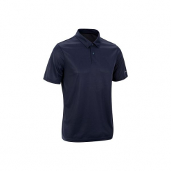 Koszulka polo tenisowa Dry 100 męska. Niebieskie koszulki polo ARTENGO, m, z materiału. Za 19,99 zł.