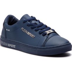 Sneakersy PLEIN SPORT - Lo-Top Sneaker A18S MSC1719 STE003N Navy 24. Niebieskie sneakersy męskie marki Plein Sport, bez zapięcia. W wyprzedaży za 439,00 zł.