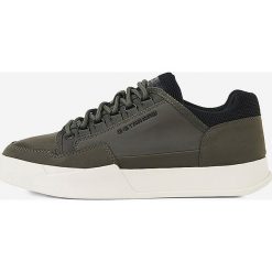 Sneakersy "Rackam Vodan" w kolorze khaki. Brązowe trampki męskie G-Star, na sznurówki. W wyprzedaży za 272,95 zł.