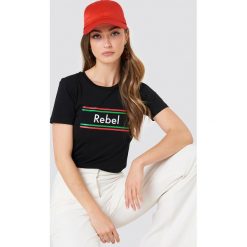 T-shirty damskie: Colourful Rebel T-shirt Rebel Stripes Classic – Black