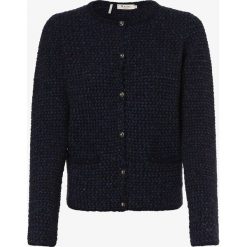 März - Kardigan damski, niebieski. Niebieskie swetry damskie März, m, z aplikacjami, z dzianiny, eleganckie, bez rękawów, bez kaptura. Za 699,95 zł.