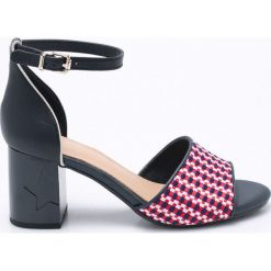 Tommy Hilfiger - Sandały. Szare sandały damskie marki Palladium, z materiału. W wyprzedaży za 359,90 zł.