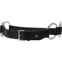 Zadig & Voltaire CIRCLE Pasek black. Czarne paski damskie marki Zadig & Voltaire, w paski, ze skóry. Za 649,00 zł.