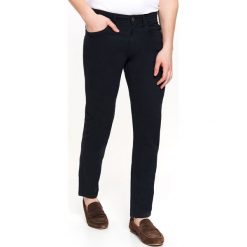 Spodnie długie męskie 5pocket, regular. Spodnie męskie Top Secret, na co dzień, m, bez wzorów, z tkaniny, klasyczne, długie. Za 79,99 zł.